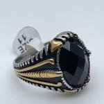 Diamond cut stone ring